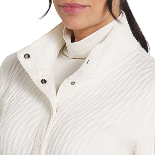 Suéter Puma Jacquie Snap Pullover de mujer para diario 3