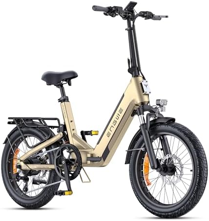ENGWE L20 3.0 Boost 250W Electric Bike 8A Fast Charging, 20''×3.0...