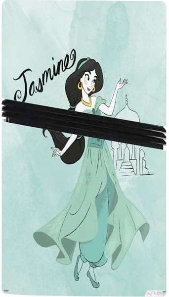 Skinit Decal Gaming Skin Compatible with PS5 Pro Bundle - Officially Licensed Disney Princess Jasmine Design