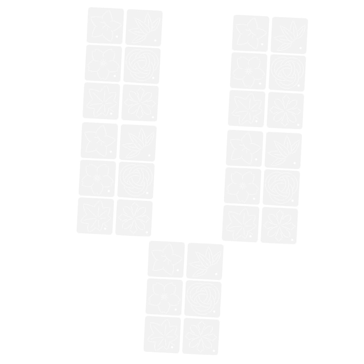 SEWACC 30piezas Plantillas De Acolchado Acrílicas Para Costura De Patchwork y Rulers De Costura Para Profesionales y