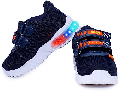 Image of HOOH-Now comfort in Fashion Kid Hooh Canvas Led Boat Shoe