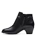 Clarks Women's Emily 2 Kaylie Ankle Boot, Black Leather, 8 Medium US