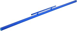 VEVOR Chape de B&eacute;ton 2445 mm Outil de Nivellement de Ciment Aluminium avec Niveau &agrave; Bulle, Poign&eacute;e Amovible, Nettoyage Facile, pour Niveler Sols, Construction R&eacute;novation Domiciliaire &agrave; Petite &Eacute;chelle