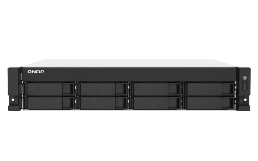 QNAP TS-873AU-RP-4G Serveur de Stockage NAS Rack (2 U) Ethernet/LAN Noir, Gris V1500B