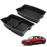 YHTAUTO Rear Trunk Organizer Fit 2024 2025 2026 Tesla Model 3 Highland, Waterproof...