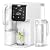 Dreo Reverse Osmosis Water Filter Countertop, 7-Stage RO Water Filtration System, Installation-Free, Reduce TDS, Water Filter Pitcher for Home, Kitchen, 3:1 Pure to Drain, WF511 Upgraded
