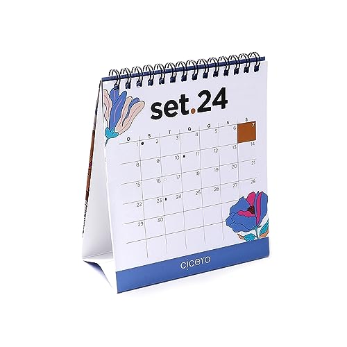 Calendario De Mesa 13X15 Ciceros 2024 Pólen, Cicero