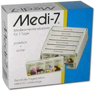 Medi 7 Medikamentendosierer f. 7 Tage Medikamentendispenser