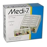 Medi 7 Medikamentendosierer f. 7 Tage Medikamentendispenser