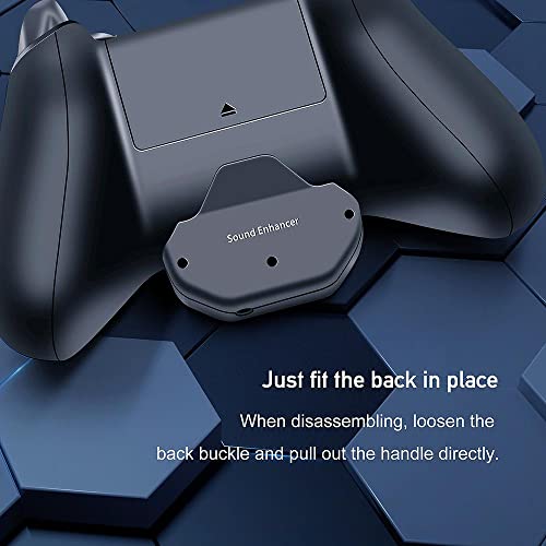 SZAMBIT Sound Enhancer para Xbox One Controller com adaptador de fone de ouvido de 3,5 mm para conve