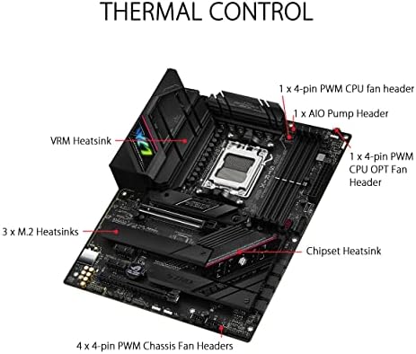 Asus Rog Strix 90MB1BQ0-M0EAY0 Płyta Główna, Czarny