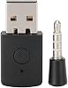 Adaptador Bluetooth para Bluetooth 4.0 USB Dongle Transmisor y Receptor con Micrófono para Consola PS4 Gamepad 2