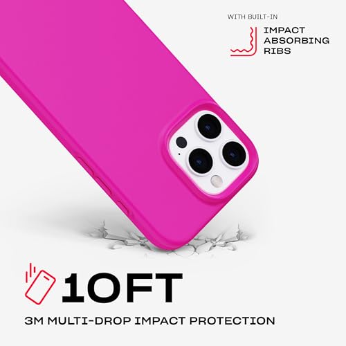 Image of Tech21 EvoLite for iPhone 16 Pro Max Ultra Thin - Impact Protection Case - in Pink