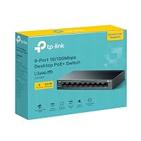 TP-Link LS109P - 9-Port-Desktop-Switch 10/100 MBit/s 8 POE+ Ports – Ansicht 4