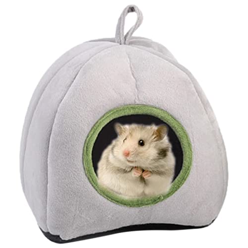 Hamster Pequeno | Cama Quente Hamster - Ninho caverna porco-espinho hamster esconderijo, gaiola anim