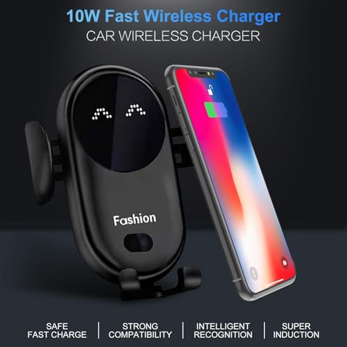 Cargador inalámbrico de coche con protección de sobrecarga para celular 2