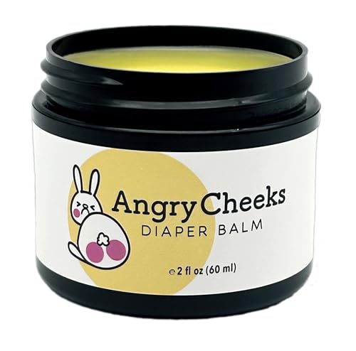 Bieda® Angry Cheeks® Diaper Balm. Soothing diaper cream with natural ingredients. Zinc oxide free barrier glides on easily with no sticky residue. The game changer in diaper cream! (2 oz.)