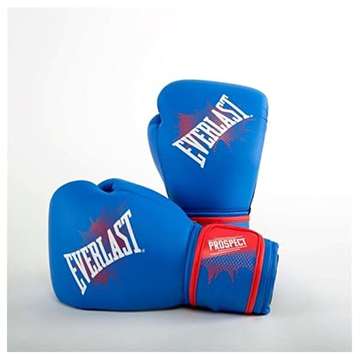 Everlast Unisex Prospect Training Handschuhe Boxhandschuhe Blau/Rot 8oz