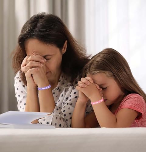 MOZAKA 60-Piece WWJD Adjustable Bracelet Set - Inspirational Christian Wristbands for Men and Women - Perfect Gifts for Faith and Fellowship - Image 3