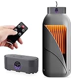 LIFEJXWEN Mini secadora portátil 2025 Actualización: tecnología AI y capacidad XXL (11-20 piezas) - 4 programas de secado, silencioso (16 dB), ahorro de energía, ahorro de espacio para apartamento