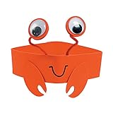Have some under-the-sea fun anytime you please. Let your little ocean explorers create their own googly-eyed headwear with this Crab Headband Craft Kit. It's the perfect activity at your backyard beach party or luau event. Includes self-adhesive foam...