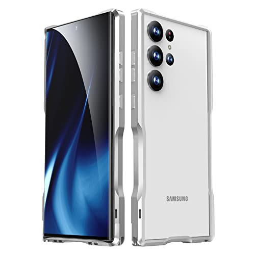 Image of for Bumper Case for Samsung Galaxy s24 Ultra Case Metal, Aluminum Frame &Cover Slim Funda para S 24 Ultra 6.8 '' 5G 2024 Slim S24Ultra Phone Cases