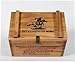 Winchester WOODEN AMMO BOX Classic Wooden Ammunition Box Crafted From Pine With Hinged Top – Made in USA