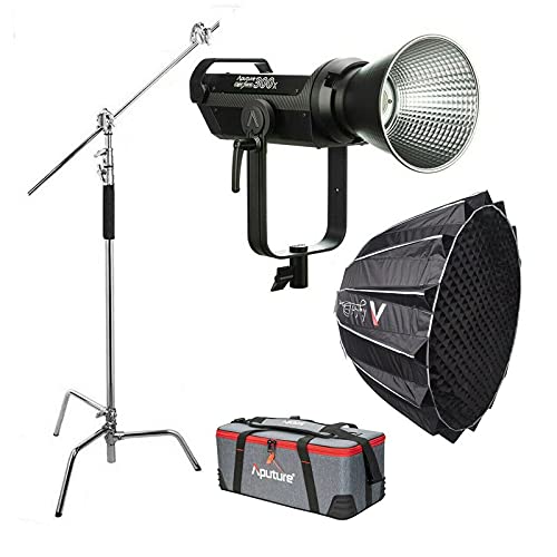 Aputure LS 300X +Light Dome II \tg{bNX +C X^h,V }Eg 2700-6500K 2 F Bowens }Eg ʐ^p LED rfIƖ