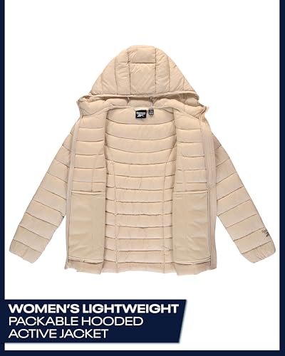 Reebok Womens Puffer Jacket - Weather Resistant Warm Packable Winter Coats for Women - Casual Quilted Jackets for Women4