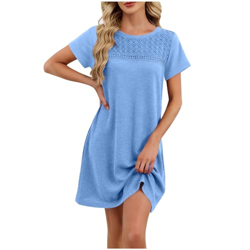 Robe en crochet premium pour femme avec détails en dentelle fine