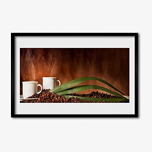 Cadre photo tasses de café Tulup pour sublimer l'ambiance de votre cuisine