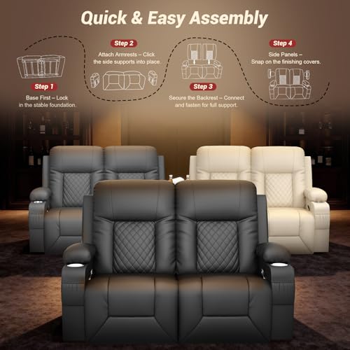 Luxury leather sofa set