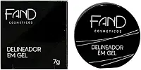 Delineador em Gel Super Preto À Prova D'água FAND 7g