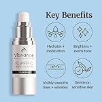 Vibriance Super C Serum for Mature Skin - All-in-One Vitamin Formula Hydrates, Firms, Lifts, Smooths, Targets Age Spots, Wrinkles, 1 fl oz - Image 4