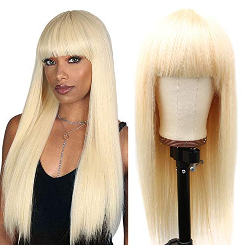 613 Human Hair Bundles With Frontal Brazilian Virgin Hair Weave Bundles With Frontal Water Wave 3 Bundles With Lace Frontal Free Part (14 Inch, machine wig)