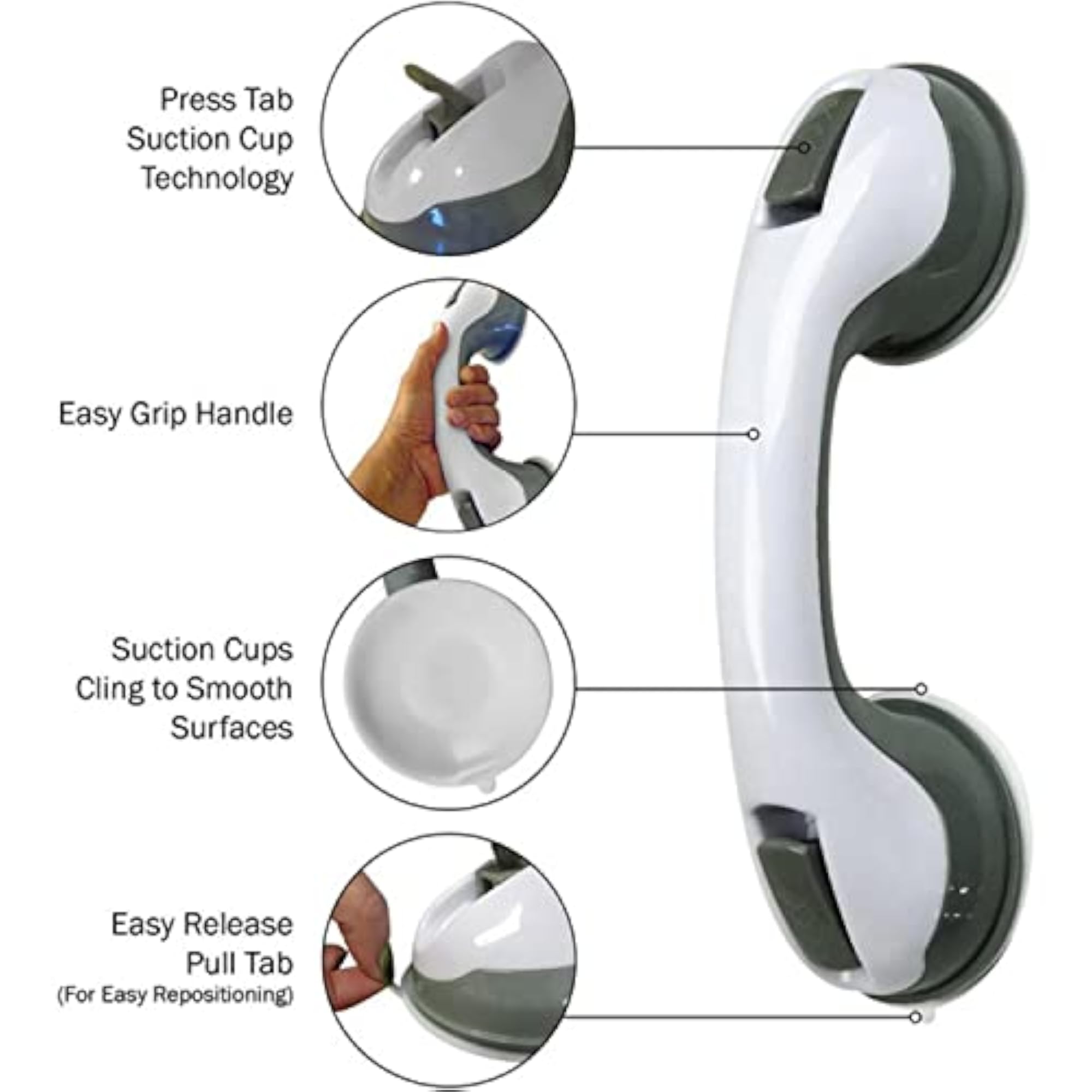 Helping Handle for Stuck Doors, Multi-Purpose Use