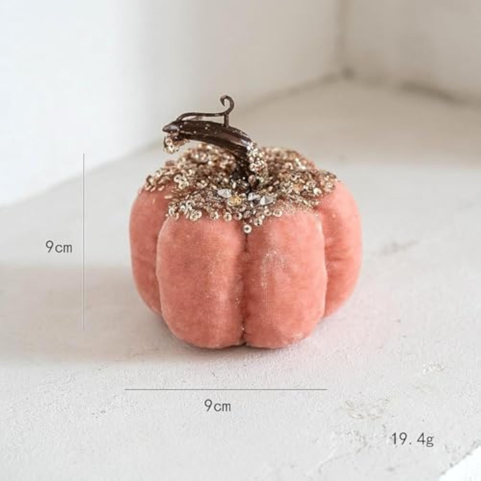 Flannelette Pumpkin Fall Table Decoration