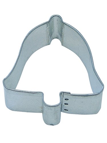 R&M Bell Cookie Cutter, 2.5-Inch, in Durable, Economical, Tinplated Steel