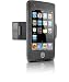 Produktbild DLO 71055/10 Neopren-Tasche für iPod Touch 2G (Armband, Sichtfenster und 360° drehbaren Gürtel-Clip) schwarz