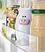 Joie Moo Moo Fresh Fridge Deodorizer, Reusable Baking Soda Holder, Compact Odor Absorber and Smell Eliminator for Refrigerator or Freezer, Cute Kitchen Gadget, BPA-Free, Cow