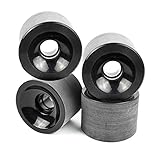 Material confiable: la rueda de longboard está hecha de PU; la estructura es estable y fuerte, y el tiempo de es largo.