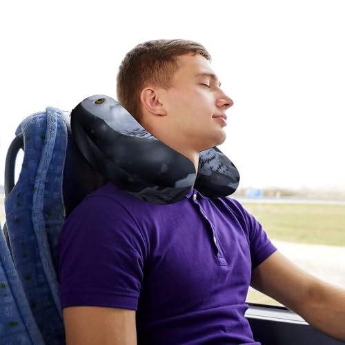 Almohada espuma viscoelástica tamaño único para viaje miniatura 7