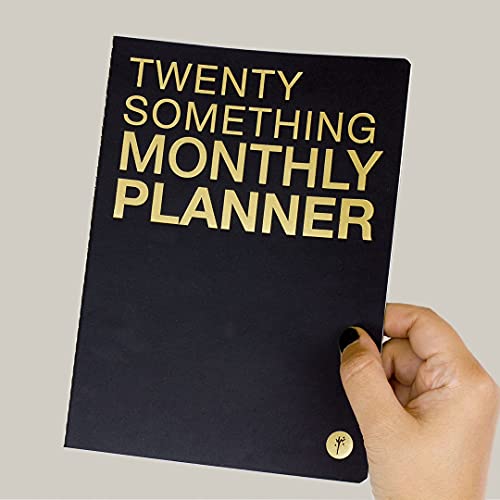 YM Sketch Monthly Planner Journals A5 Black thread Stitch | Any Year Small 12 monthly view blank no date format |Gift for top CEO, Managers, Startups and Professionals