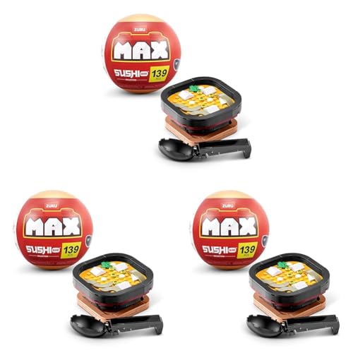 MAX Premium Sushi Bar Collection(Miso Soup) de ZURU (Paquete de 3)