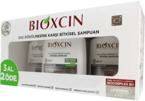 Bioxcin Genesis 3 Al 2 Öde Yağlı Saçlar İçin Şampuan (3 x 300 mL)