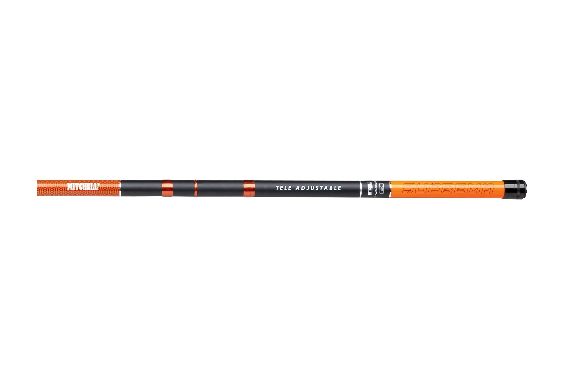 Mitchell Suprema™ S2 TE Canna regolabile | Canna da pesca telescopica in carbonio M30 con sistema di regolazione della lunghezza | Fusto leggero e resistente | Veloce, 7,00 m