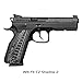 G10 Grips for CZ 75 SP-01 Shadow, Grenade Pattern, Cool Hand Brand Gray/Black