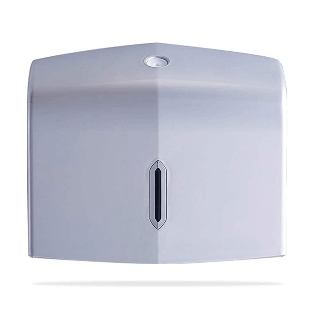 BKEKM Toallas Despachador Dispensador de Toallas de Papel montado en la Pared, dispensador de Toallas de Mano Impermeable de Gran Capacidad para toalleros de Papel de baño para el hogar práctico