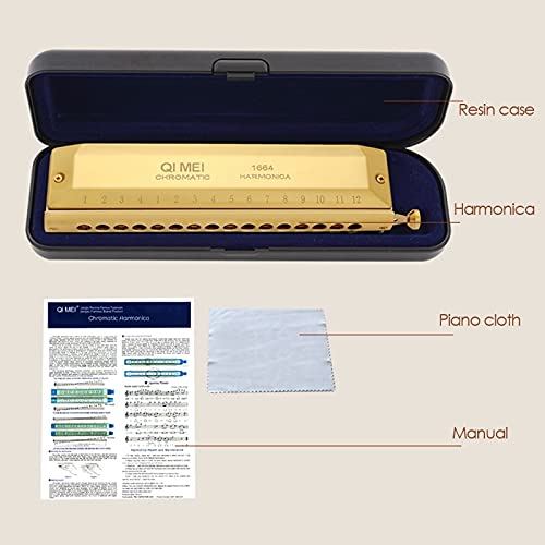 Harmonica Harmonica couleur 16 trous 64 harmonica C instrument professionnel - Les Beatles, Paul McCartney, John Lennon, RIngo Starr, George Harrison Harmonica Harmonica couleur 16 trous 64 harmonica C instrument professionnel – Image 7