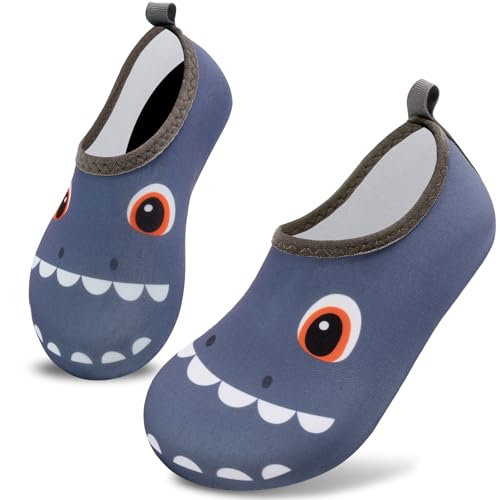 Image of VIFUUR Kids Water Shoes Girls Boys Quick Dry Aqua Socks for Beach Swim Outdoor Sports